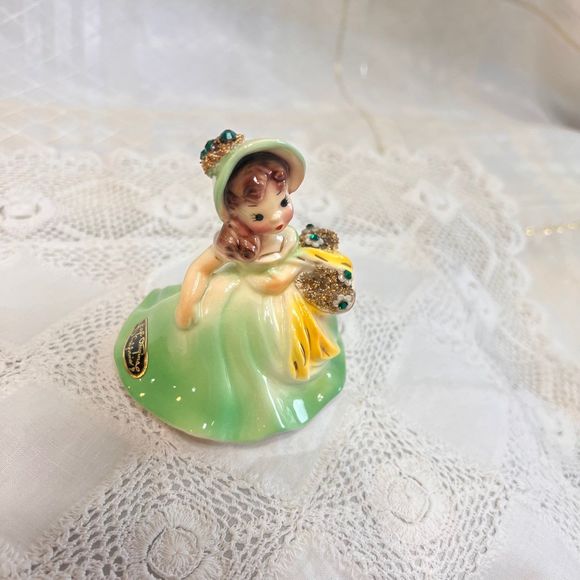 Vintage Josef Originals BON BON Series TAFFY Girl Figurine, Vintage Figurines - Picture 3 of 10